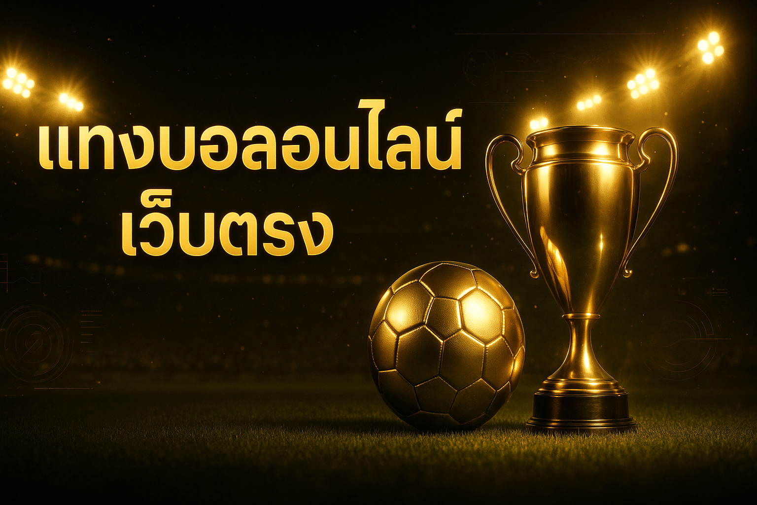 แทงบอลออนไลน์ เว็บตรง