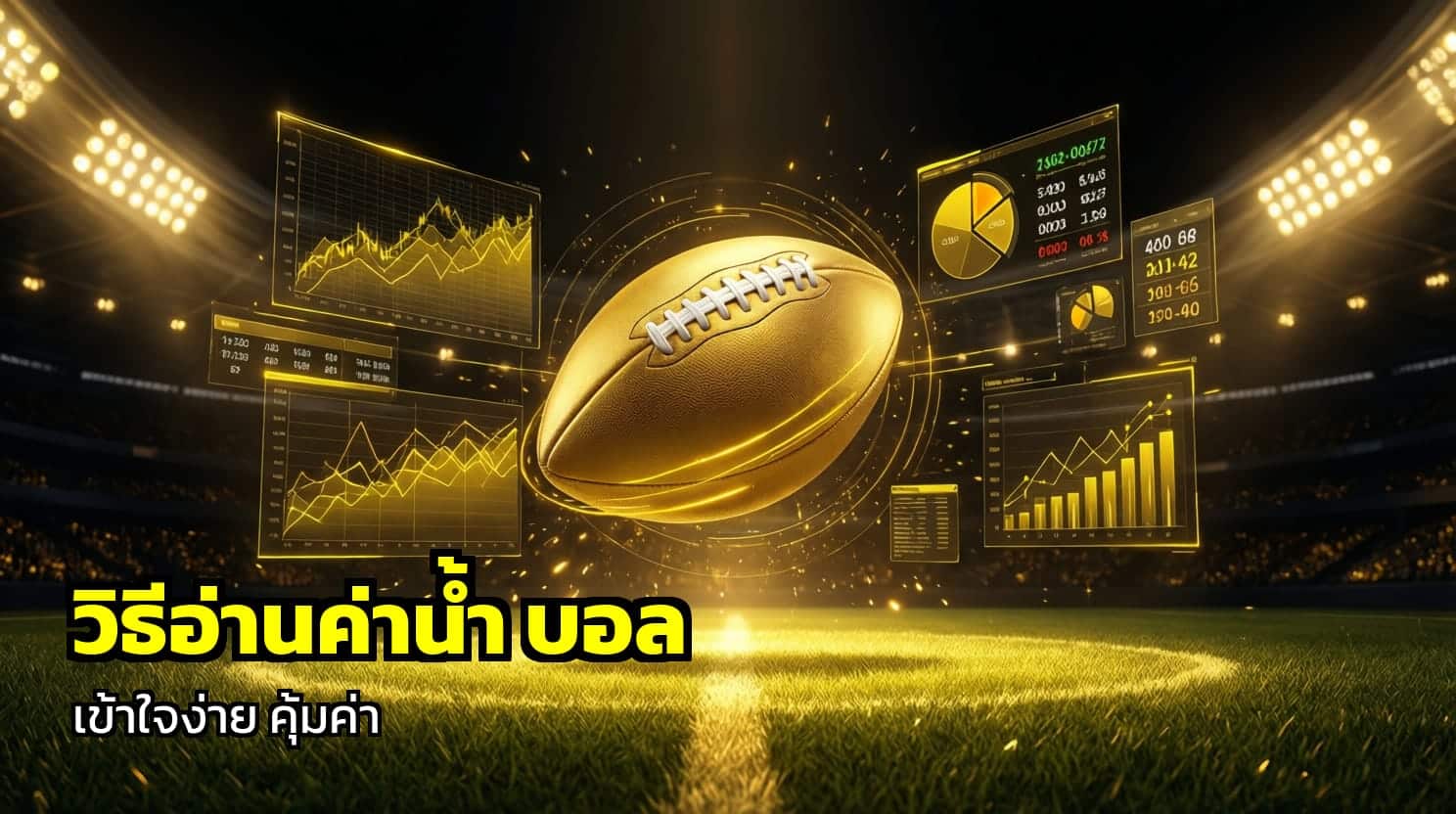 วิธีอ่านค่าน้ำ บอล